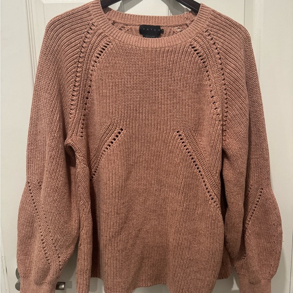 Hatch Flora Pointelle Sweater NWOT - Picture 3 of 7